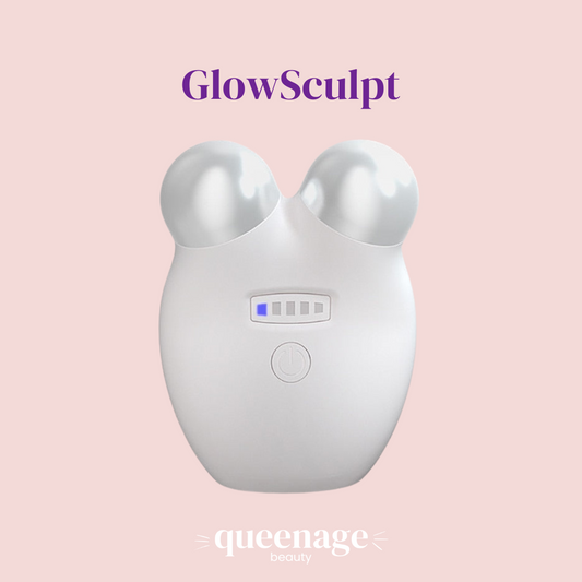 GlowSculpt Microcurrent Facial Toning Device